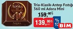 ADORA MİNİ TRİA-KLASİK-ANTEP FISTIĞI 360 ML